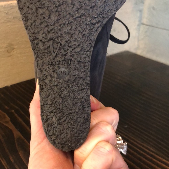 Made in Italy Vic Wedge Leather Sneakers - Picture 11 of 14